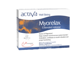Activa Well-Being Myorelax, 30 vege caps